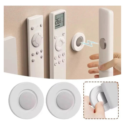 Soporte Imán Magnético Adhesivo Para Control Remoto Set X4 Blanco