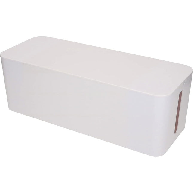 Caja Organizador  Oculta Alargues Cables Escritorio Grande