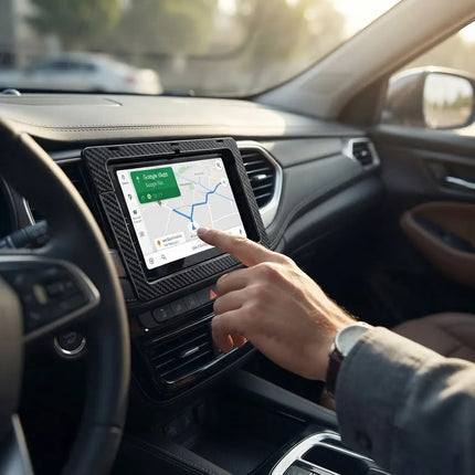 Pantalla Táctil 9'' Apple Carplay Y Android Auto Inalámbrico Negro