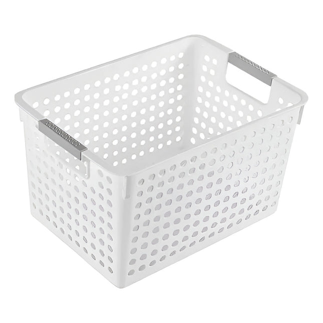 Canasto Organizador Chico Plástico Medidas 27 X 18 X 14.5 Cm Varios