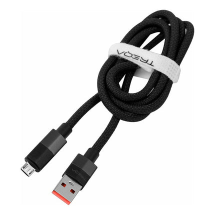 Cable Trenzado Treqa  De Carga Celular 1 M Ca-8971 Usb  V8 Vg