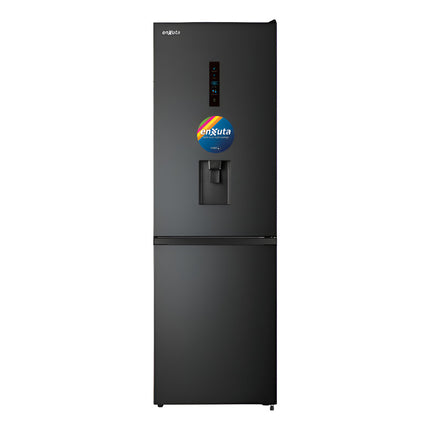 Heladera Freezer Inferior Enxuta Renxcmb16300d Eficiencia A Negro
