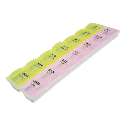 Pastillero Semanal  Dobles Mañana Y Tarde