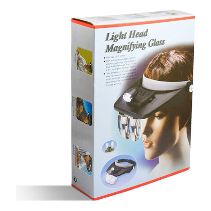 Lupa De Visera Con Luz Led Lh-4382