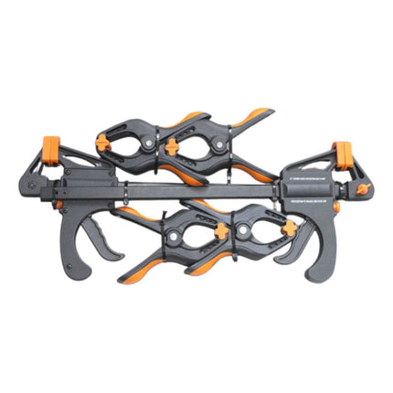 Set De 4 Prensas Plasticas + 2 Sargentos Rapidos