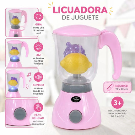 Licuadora Rosada De Juguete Ty372721 Rosa Chicle