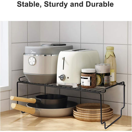 Estante Organizador Alacena Cocina Baño Apilable 27x19x14 Cm V