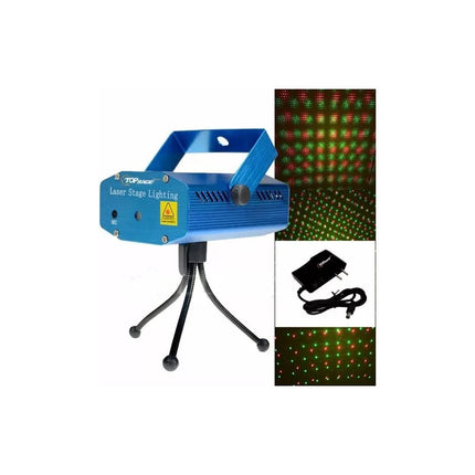 Laser 5 En 1, Proyector Led Auto Rítmico, Para Discotecas