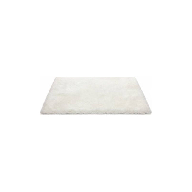 Alfombra Beige De Felpa 50x80cm. Chw03378/7/6 1 M Blanco