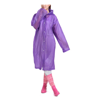 Capa Pilot De Lluvia Unisex Violeta Violeta