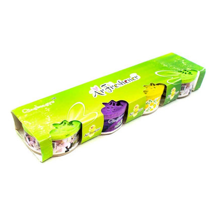 Perfumador X 4 Para Auto - Casa En Lata - Varias Fragancias Blanco