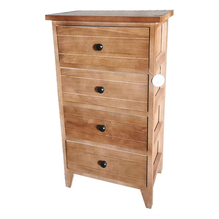 Mueble 4 Cajones 39x29x69cm Miel