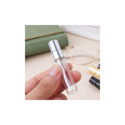 Mini Botella De Vidrio Con Atomizador 3ml. X12 Chb01264 Tra