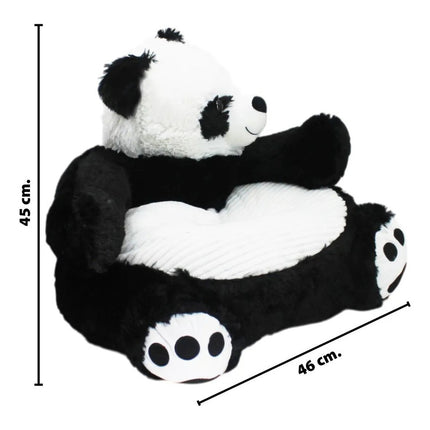Sillon Puff Peluche Asiento Niño  Puff Infantil Panda