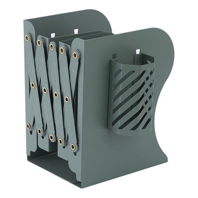 Sujeta Libros De Metal Con Portalapices Extensible