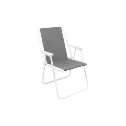 Silla Plegable De  Playa Colores 50 X 46 X 76 Cm Gris