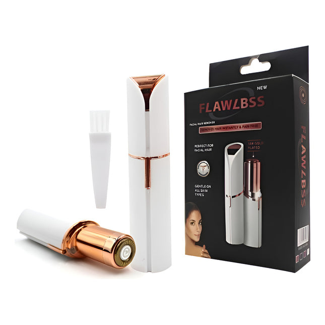 Removedor De Vello Facial Femenino Rasurador Blanco