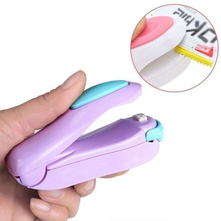 Mini Sellador Portatil Para Bolsas De Alimentos Cocina