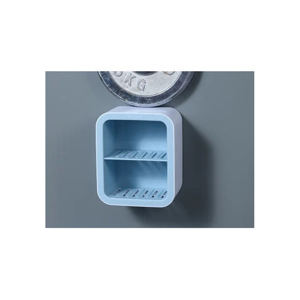 Jabonera Doble Piso Para Pared Con Drenaje