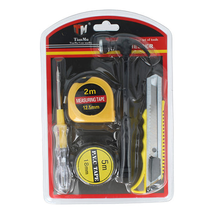 Set De Herramientas Con Cinta Métrica 5 Pcs - Tl35501