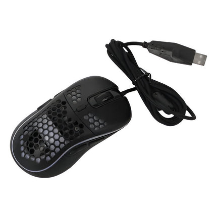 Mouse Gamer Con Cable 1.8 M Wb-919 Diseño Panal V