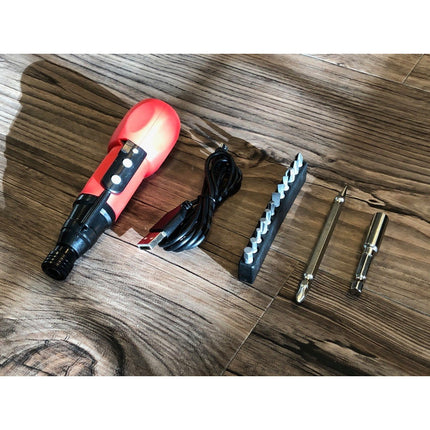 Destornillador Inalámbrico Atornillador Equus 3.7v Litio Col Rojo 0