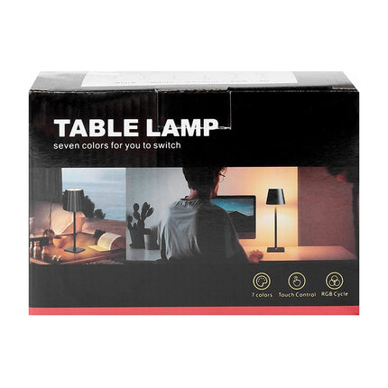 Lampara De Mesa Luz Led Táctil Recargable 904