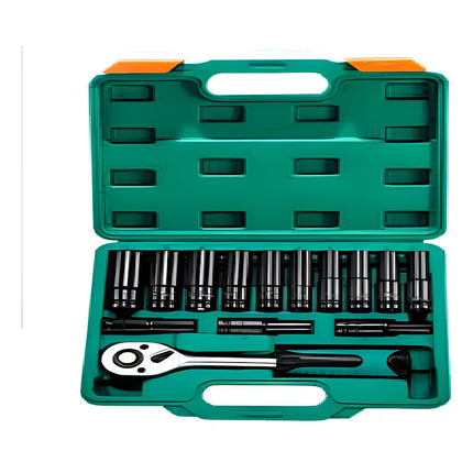 Dados  14 Pcs 1/2 Krain Negro