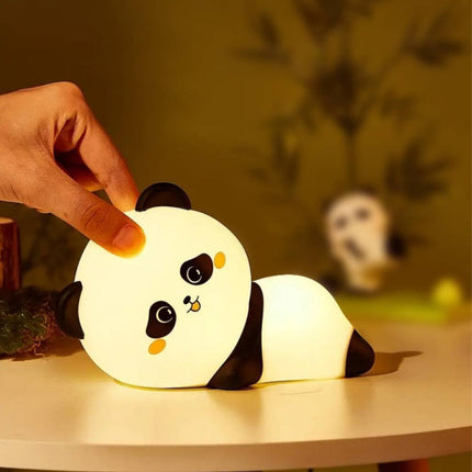 Lampara Veladora Panda Led Rgb