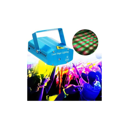Laser 5 En 1, Proyector Led Auto Rítmico, Para Discotecas