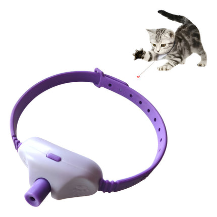 Collar Con Laser Para Gato Ajustable Collar Con Láser Para Gato