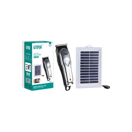 Corta Pelo  Inalambrico Con Panel Solar Winning Star St-5609