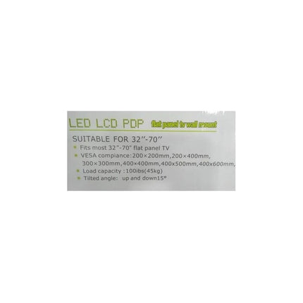 Soporte De Led Lcd Pared Plasma De 32  A 70