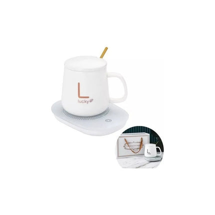 Taza De Cafe + Base De Calentamiento Usb / Ideal Obsequio