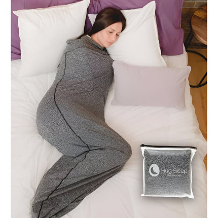 Manta De Cuerpo Completo Talle L Gris Gris Liso