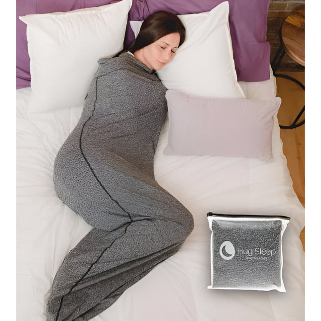 Manta De Cuerpo Completo Talle L Gris Gris Liso