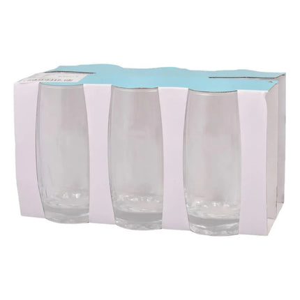 Set 6 Vasos De Vidrio 450ml  Oferta V
