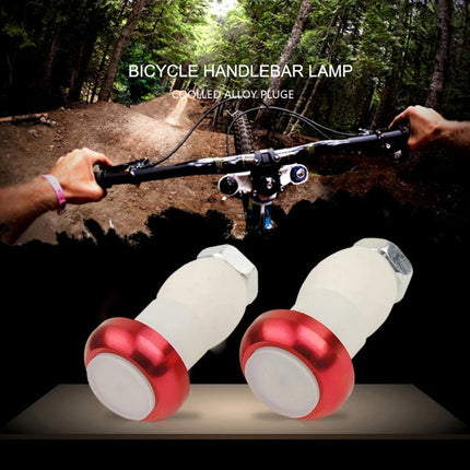 Luz Para Manillar De Bicicleta  Color Rojo  Rojo