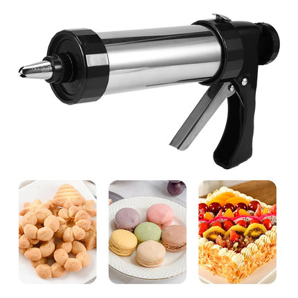 Maquina Pistola Para Hacer Galletitas Repostería Pro Gris