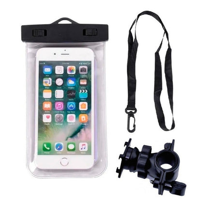 Estuche Waterproof P/celular Y Soporte Bici