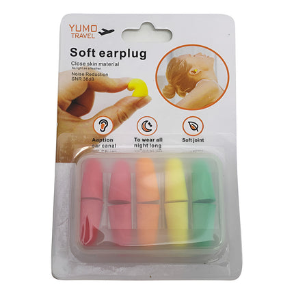 Tapones De Oidos Protector Auditivo Dormir X10  Oferta Varios