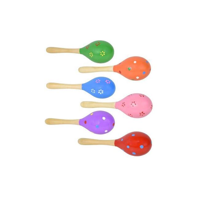 Maraca De Madera 20cm. Cgf00934 V