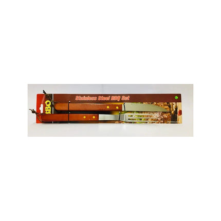 Set Asador X 2 Cuchilla Y Tenedor