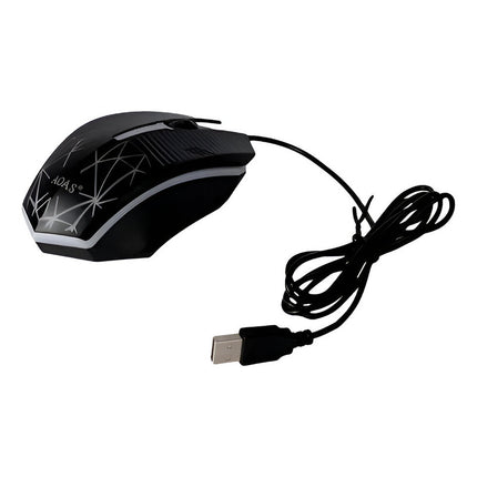 Mouse Gamer Con Cable V-06 1200 Dpi Negro