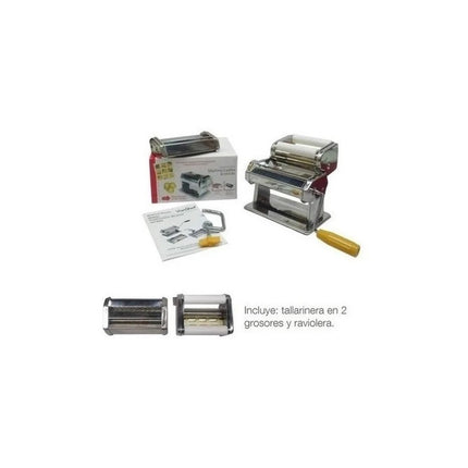 Máquina Para Pasta Ravioles Y Tallarines Manual Raviolera Gris