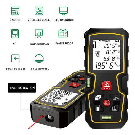 Medidor De Distancia Laser 50 Metros S8a50
