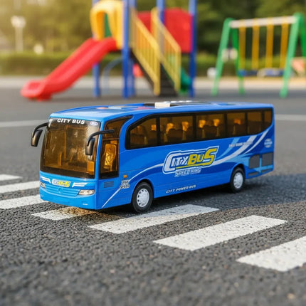 Omnibus Grande A Fricción 55x14cm Azul Ty372925 Azul