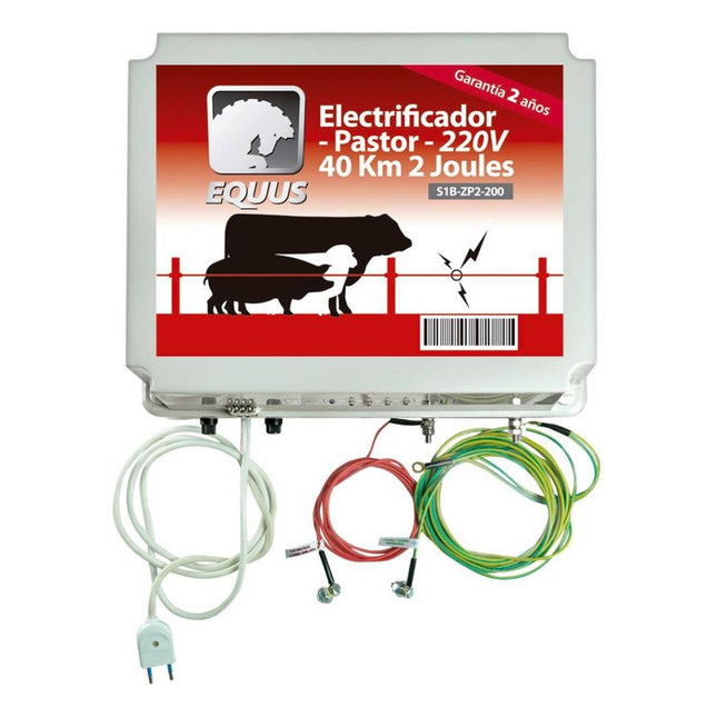 Electrificador Pastor Electrico Equus 40 Km 1,8 Joule