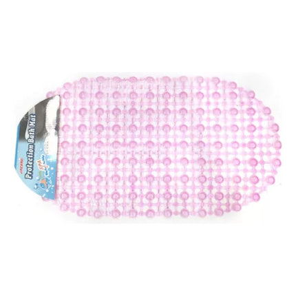 Alfombra Para Baño De Pvc Calada, Con Ventosas, Varios Color Varios
