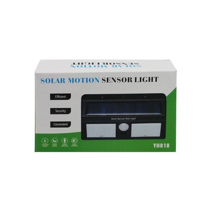 Lampara Foco Led Solar   Doble Con Sensor De Movimiento /luz